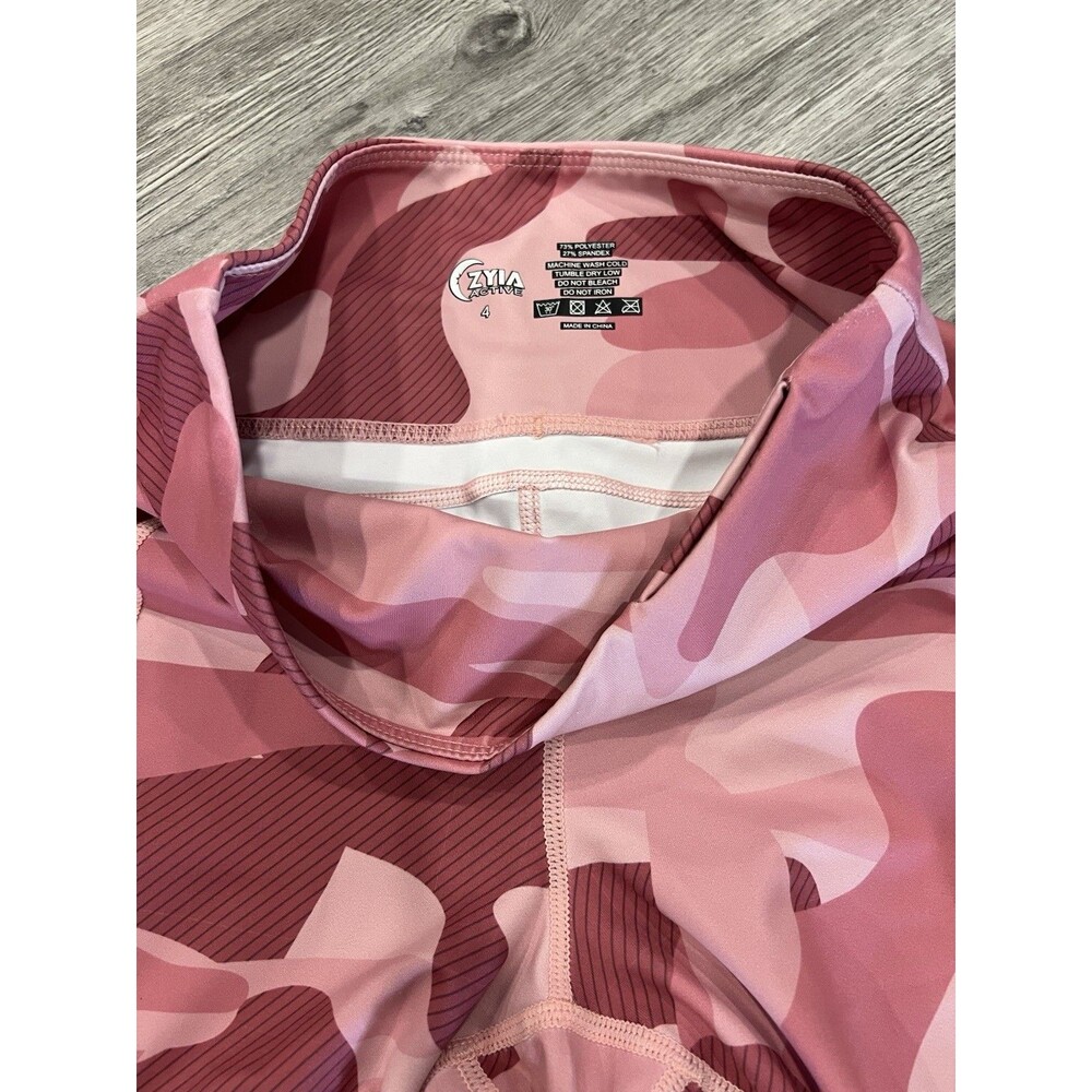 4 Pack ! ZYIA size 4 -Light n Tight High-Rise‎ Leggings $59-$79 preown NWT - Picture 14 of 16